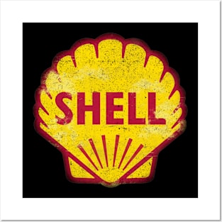 SHELL - VINTAGE Posters and Art